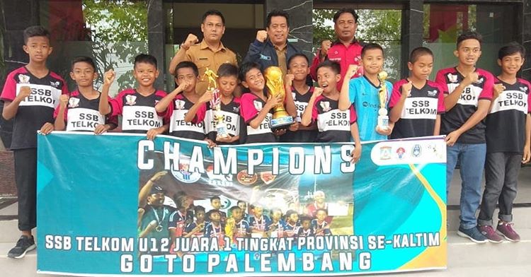 SSB Telkom Balikpapan mewakili Kalimantan Timur untuk berlaga di Kejuaraan Piala Menpora U12 Tingkat Nasional di Palembang pada tanggal 11 - 16 September mendatang