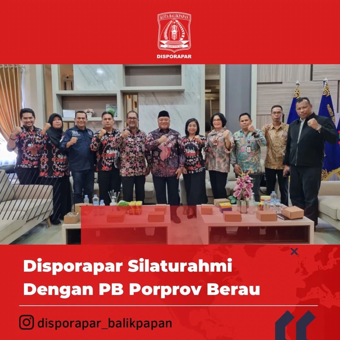 Koordinasi dan konsultasi ke PB Porprov VII Berau