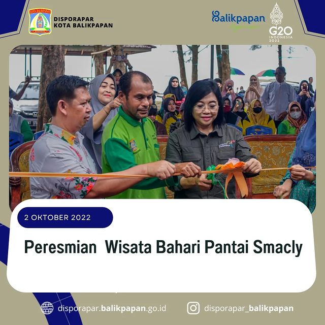 Peresmian Wisata Bahari Pantai Smacly 