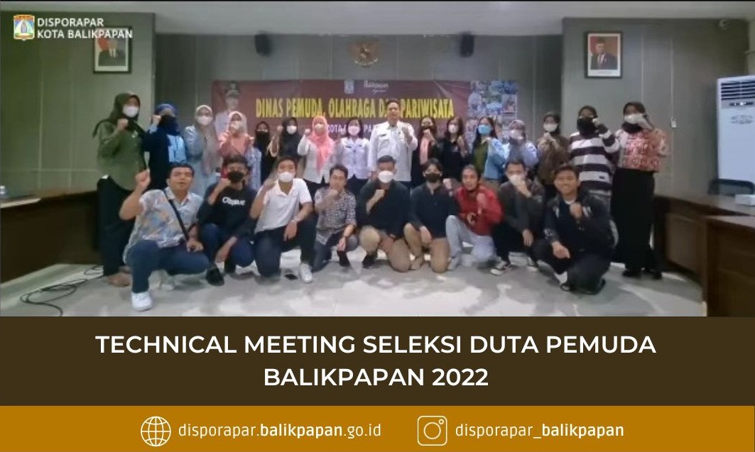 Technical meeting seleksi duta pemuda Balikpapan 2022