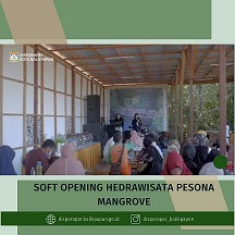 Soft Opening Hedrawisata Pesona Mangrove