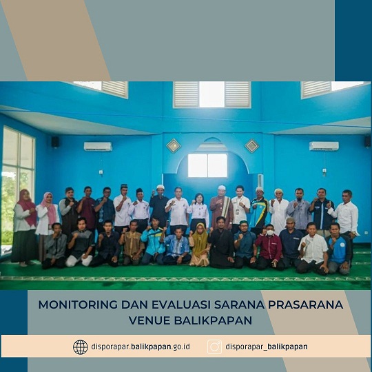 Monitoring dan Evaluasi Sarana Prasarana Venue Balikpapan 