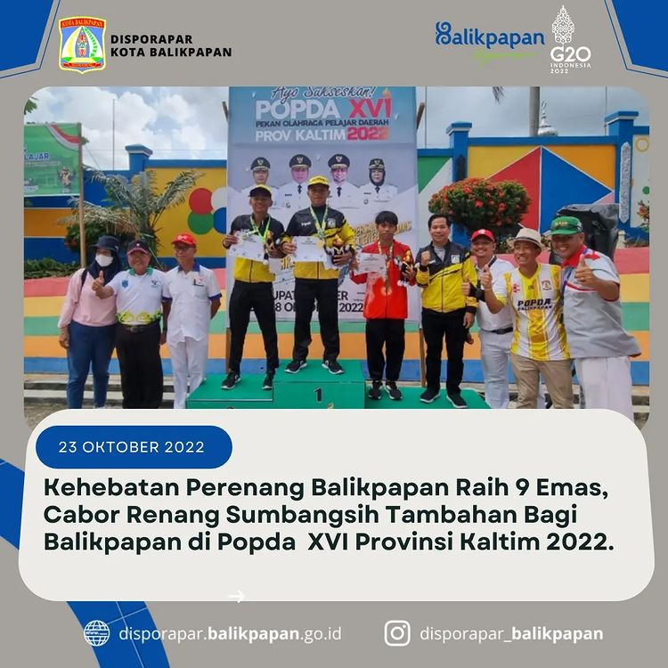 Cabor renang kembali sumbang medali emas bagi Balikpapan