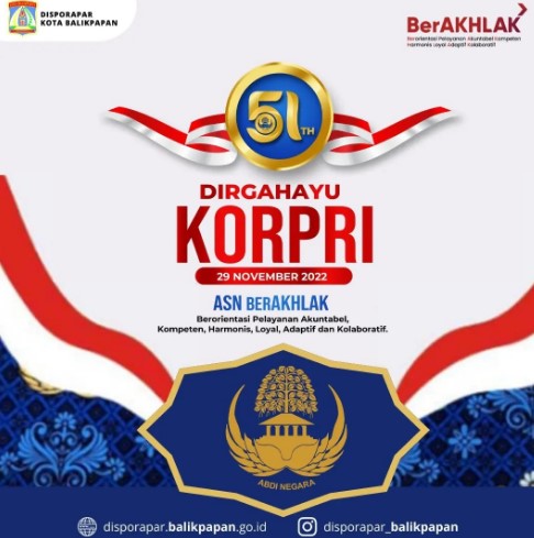 Dirgahayu Korpri 2022