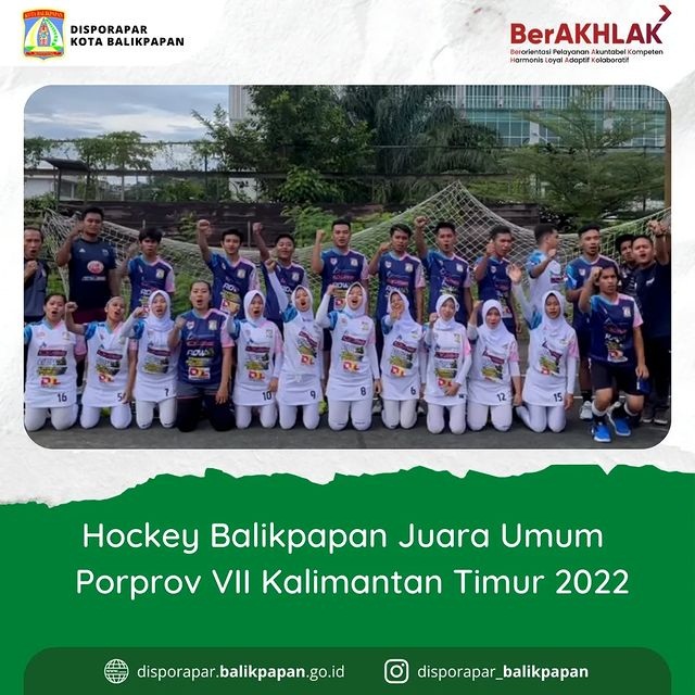 Hockey Balikpapan Berhasil Memperoleh Juara Umum Dalam Kejuaraan Porprov VII Kalimantan Timur 2022