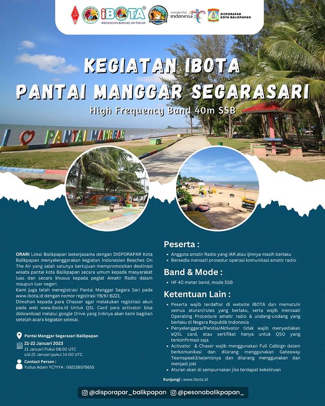 Event Destinasi Wisata Pantai kota Balikpapan