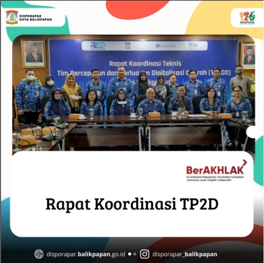  Rapat Koordinasi TP2D dan Persiapan Pelaksanaan High Level Meeting (HLM) TP2DD Semester I Tahun 2024