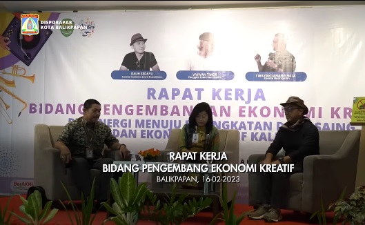 Rapat Kerja Bidang Pengembangan Ekonomi Kreatif resmi dibuka