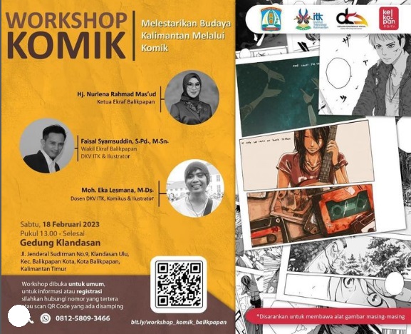 Pendaftaran Workshop Komik