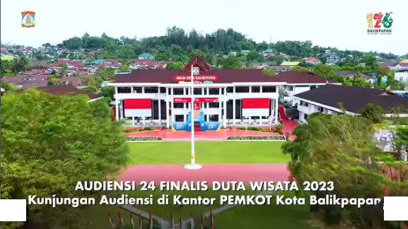 24 Besar Duta Wisata Manuntung Balikpapan 2023 melakukan Audiensi