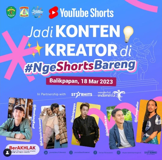 YouTube Indonesia dan Top Konten Kreator Indonesia #NgeShortsBareng