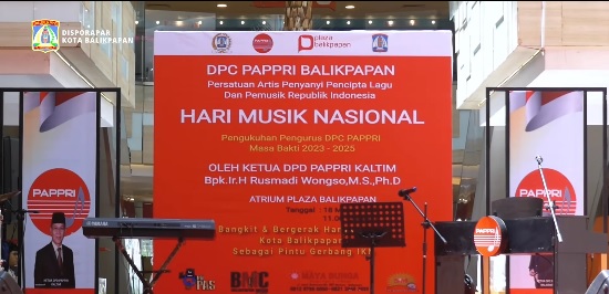 Pengukuhan Dewan Pengurus Cabang (DPC) Penyanyi Pencipta Lagu dan Pemusik Republik Indonesia (PAPPRI) Balikpapan