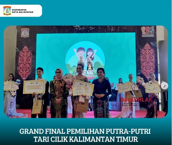 Acara Grand Final Pemilihan Putra-Putri Tari Cilik Kalimantan Timur Tahun 2023