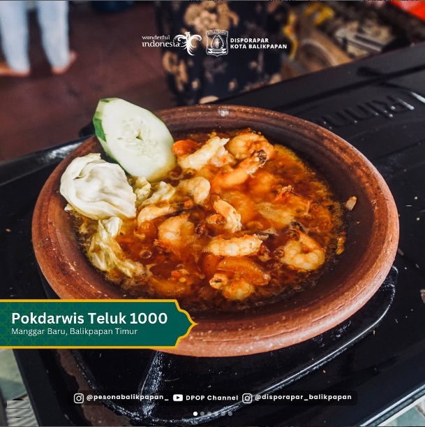 Seafood di Pokdarwis Teluk 1000 Balikpapan