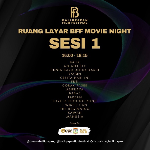 Movie Night Balikpapan Film Festival (Sesi 1)