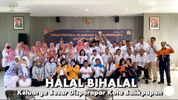 Dinas Pemuda Olahraga dan Pariwisata Balikpapan selenggarakan Halal Bihalal 