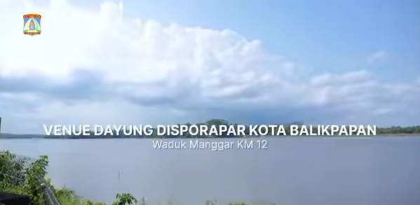 Kadisporapar Kota Balikpapan kunjungi venue dayung di waduk manggar km 12 dalam rangka Persiapan Kegiatan Pramuka Se Kaltim