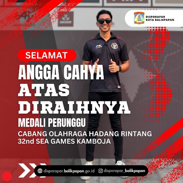 Selamat Angga Cahya Meraih Medai Perunggu di 32nd SEA GAMES Kamboja 