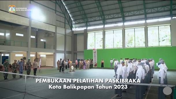 Pembukaan Pelatihan Paskibraka Kota Balikpapan tahun 2023 resmi dibuka