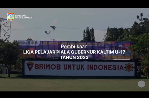 Pembukaan Liga Pelajar U-17 Piala Gubernur Kalimantan Timur Tahun 2023