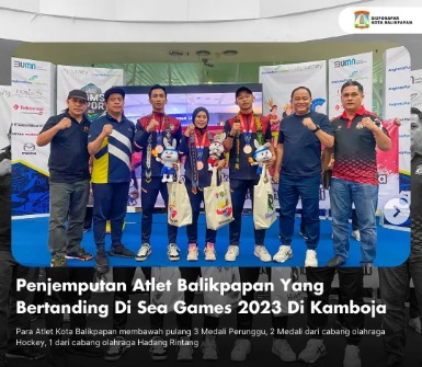 Penjemputan Atlet Sea Games Kamboja Tahun 2023