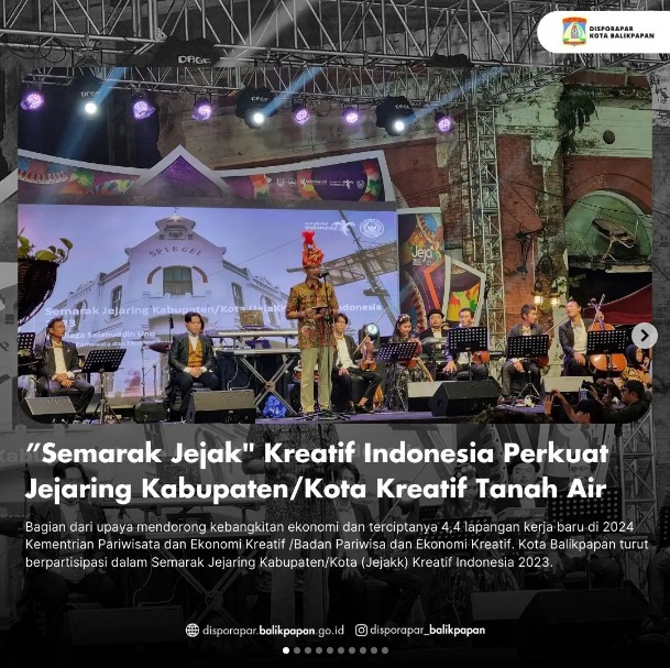 "Semarak Jejak Kreatif Indonesia 2023" 