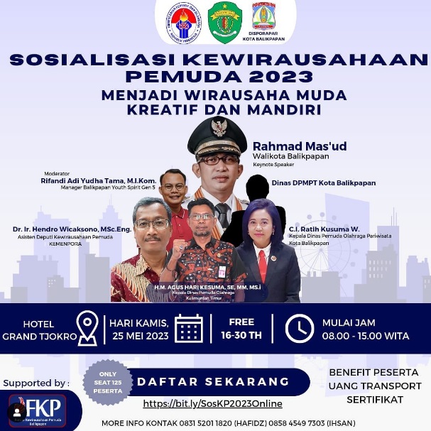 Sosialisasi Kewirausahaan Pemuda 2023