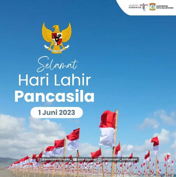 Selamat Hari Lahir Pancasila 2023