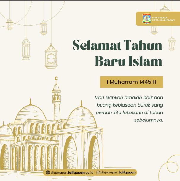 Selamat Tahun Baru Islam 1 Muharram 1445H