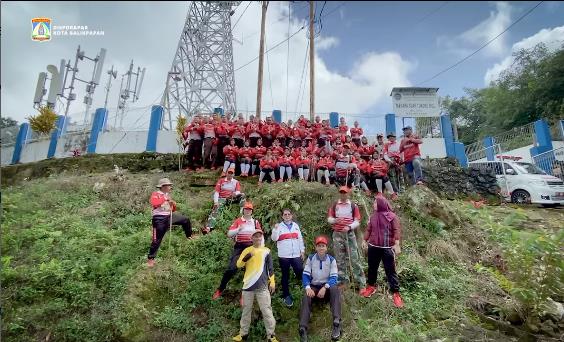 DPOP Kota Balikpapan Selenggaran Kegiatan Lepas Ransel Bagi Calon Anggota Paskibraka