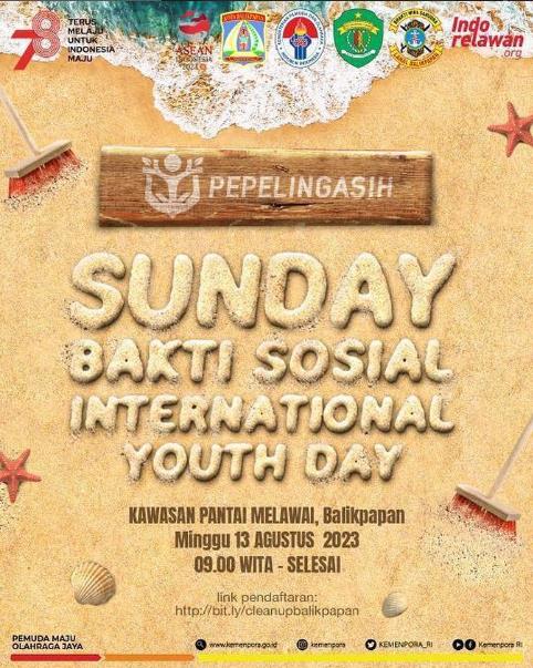 Pepelingasih Mengadakan Sunday Bakti Sosial International Youth Day