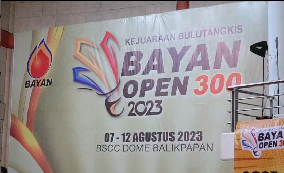 Opening Ceremonial Kejuaraan Bulutangkis Bayan Open 2023