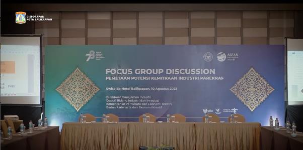 Focus Group Discussion (FGD) pemetaan potensi kemitraan industri parekraf