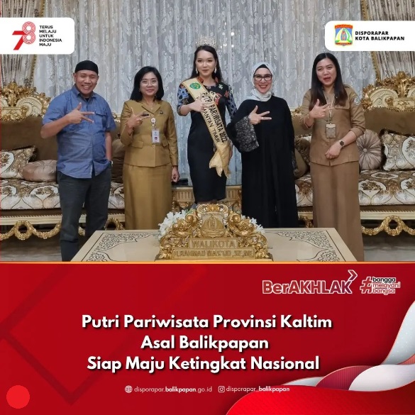 Clara Claudya Umboh, Putri Pariwisata Provinsi Kaltim asal Balikpapan 