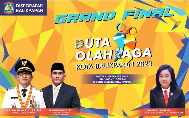 Grand Final Duta Olahraga Kota Balikpapan Tahun 2023.