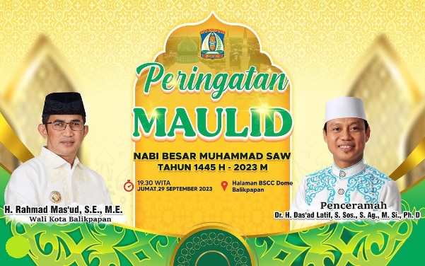 Hari Peringatan Maulid Nabi Muhammad SAW Tahun 2023 