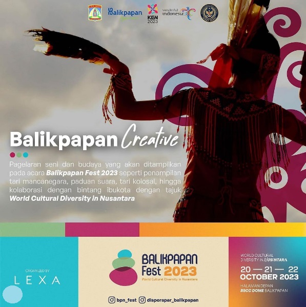 Rangkaian Acara Balikpapan Fest 2023 yang Akan diadakan pada 20-22 Oktober mendatang