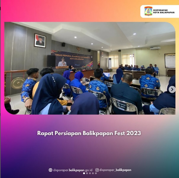 Rapat Persiapan Balikpapan Fest Tahun 2023