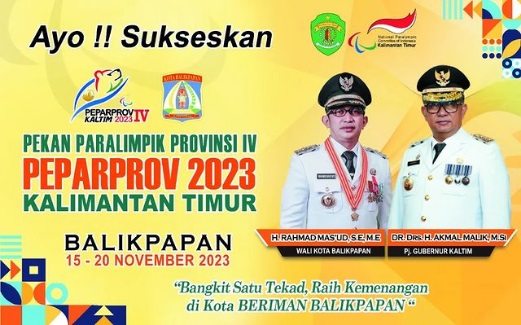 Pekan Paralimpik Provinsi IV Peparprov Kaltim 2023