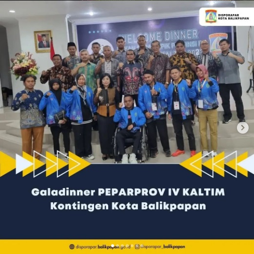 Galadinner PEPARPROV IV KALTIM