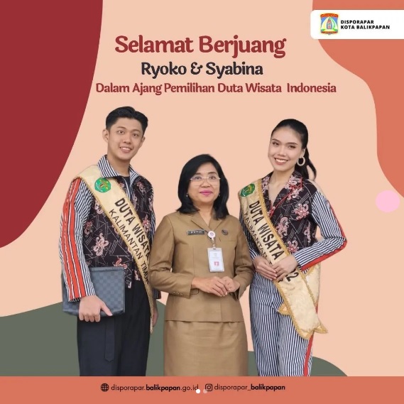 Selamat Berjuang Ryoko dan Syabina Di Ajang Pemilihan Duta Wisata Indonesia