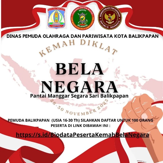 Disporapar Kota Balikpapan mengadakan Kemah Diklat Bela Negara