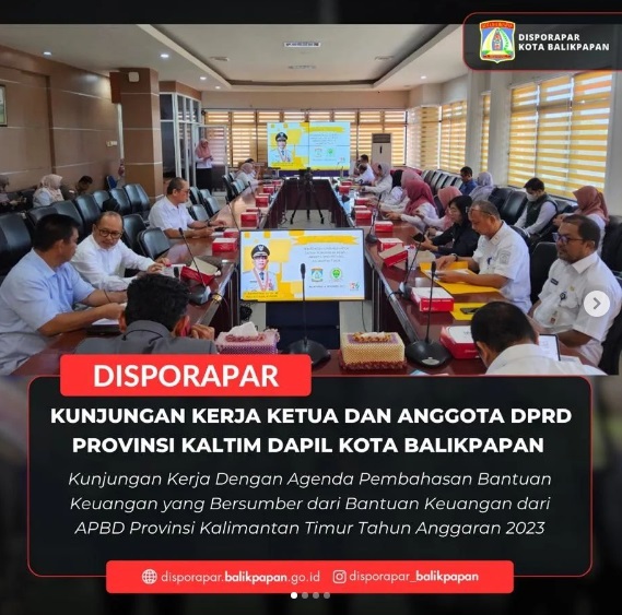 Kunjungan Kerja Ketua dan Anggota DPRD Provinsi Kalimantan Timur Dapil Balikpapan