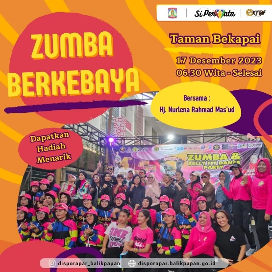 Ramaikan Zumba Berkebaya