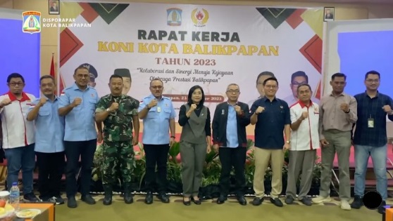 Rapat Kerja KONI Kota Balikpapan 2023