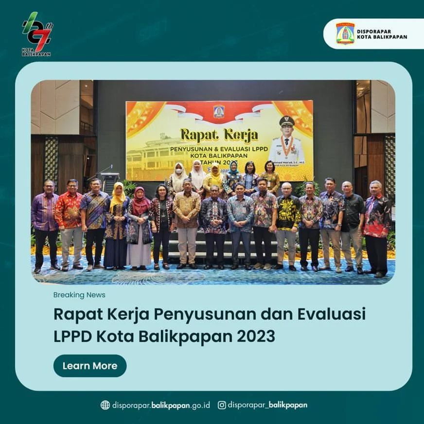 Rapat Kerja dan Penyusunan Evaluasi LPPD Kota Balikpapan 2023