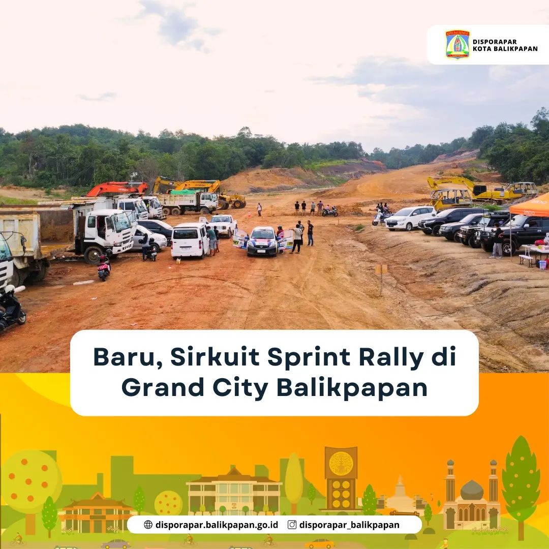 Baru, Sirkuit Sprint Rally di Grand City Balikpapan