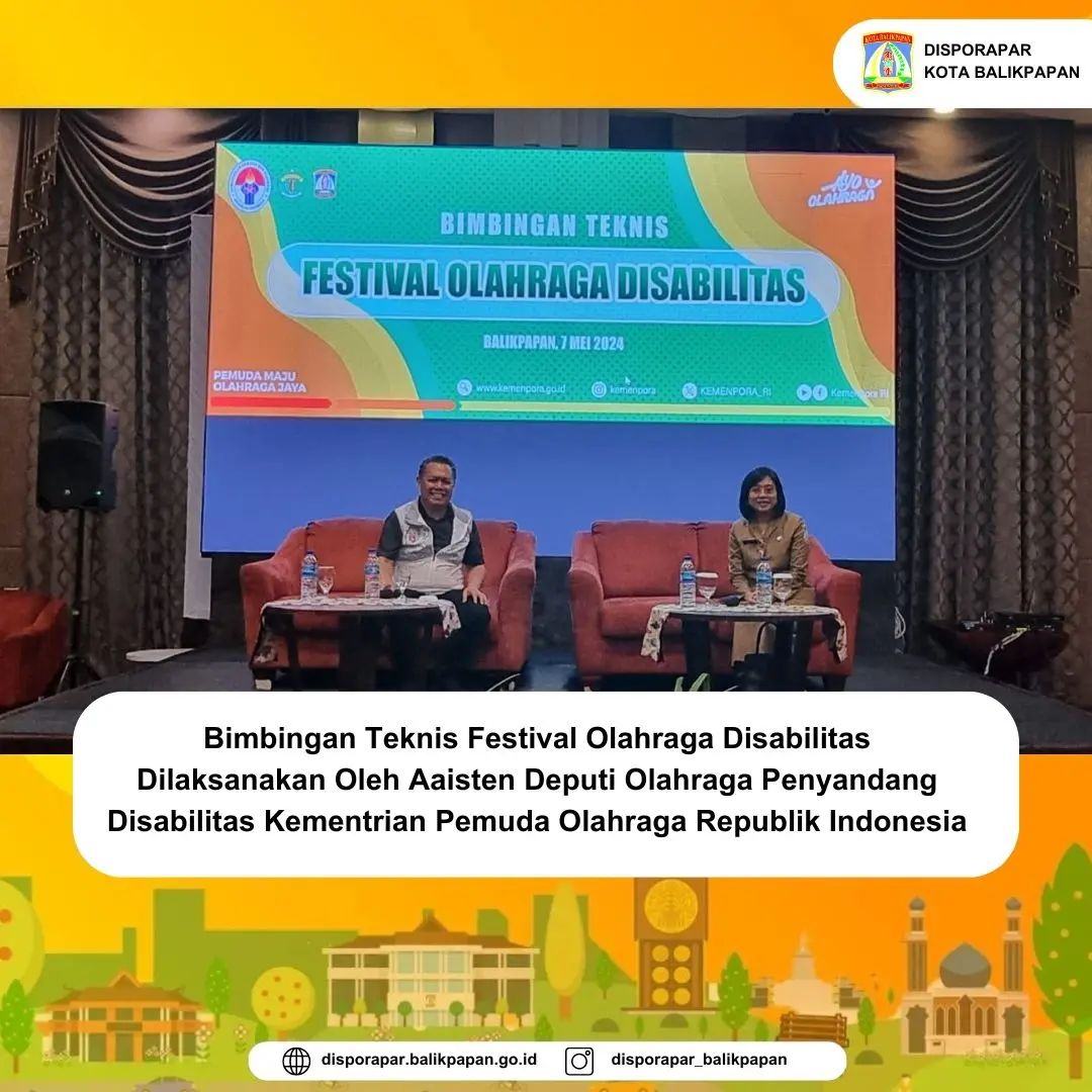 Bimbingan Teknis Festival Olahraga Disabilitas Dilaksanakan Oleh Asisten Deputi Olahraga Penyandang Disabilitas Kementrian Pemuda Olahraga Republik Indonesia