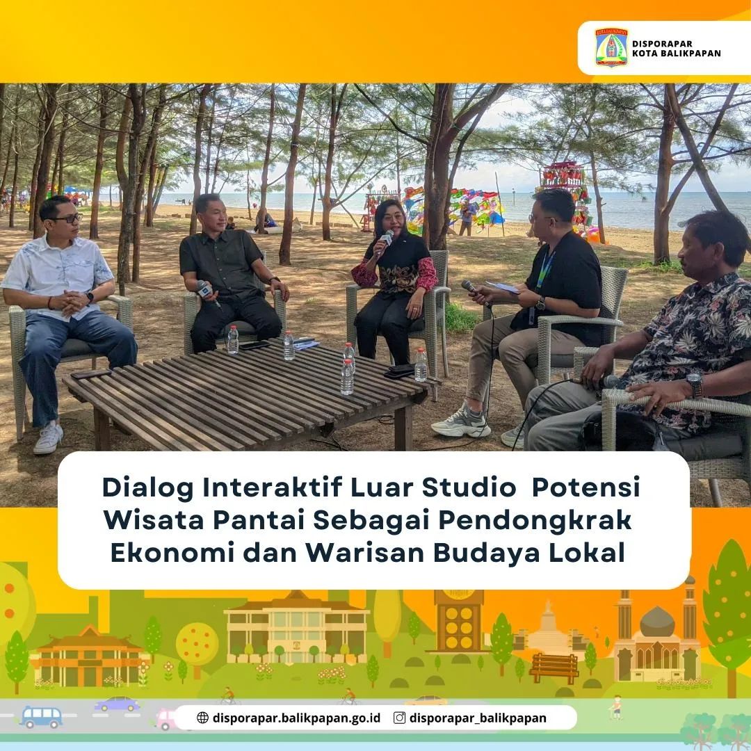 Dialog Interaktif Luar Studio Potensi Wisata Pantai Sebagai Pendongkrak Ekonomi dan Warisan Budaya Lokal