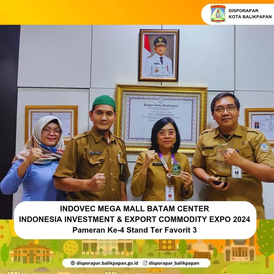 INDOVEC MEGA MALL BATAM CENTER INDONESIA INVESTMENT & EXPORT COMMODITY EXPO 2024 PAMERAN KE -4 STAND TER FAVORIT 3